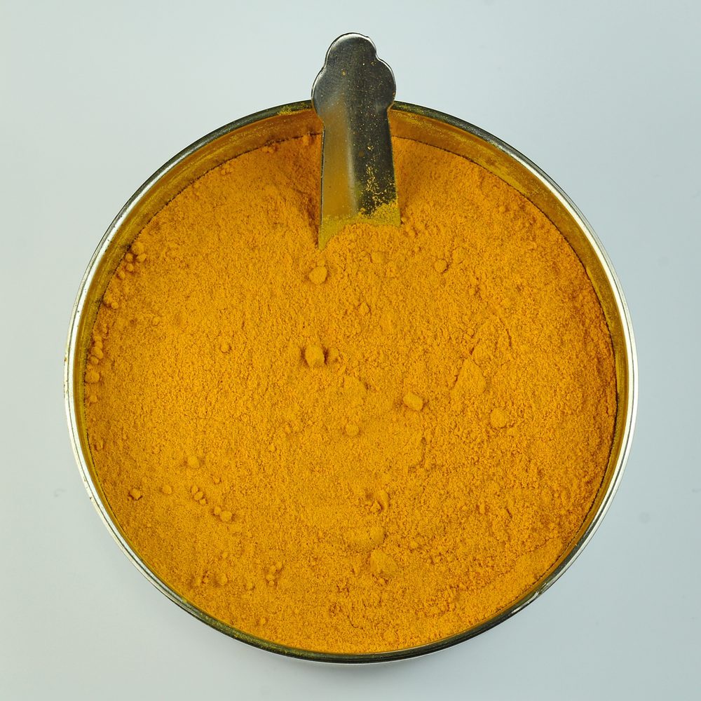 Turmeric powder, the source of curcumin